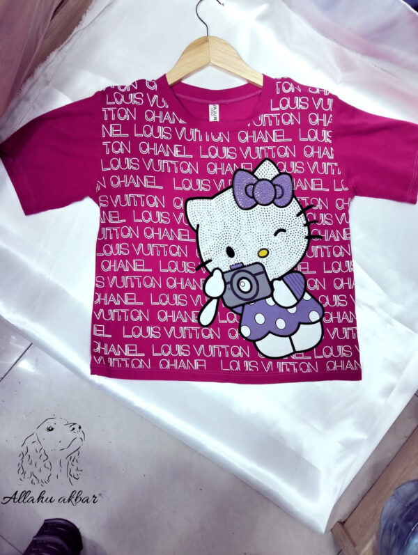 Polo Oversize Hello Kitty